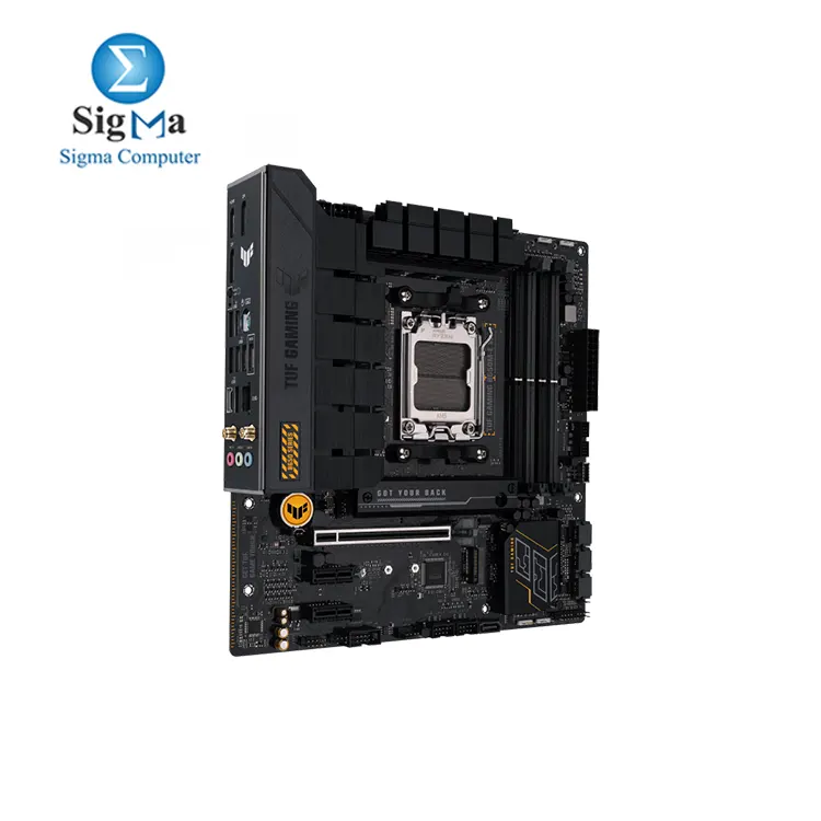 ASUS TUF GAMING B650M-E WIFI  micro-ATX  AMD B650  AM5  DDR5 192GB  7600  OC   PCIe 4.0 x16  M.2 PCIe 5.0 4.0  2.5Gb LAN  Wi-Fi 6  USB 3.2 Gen 2  HDMI 2.1  DP 1.4