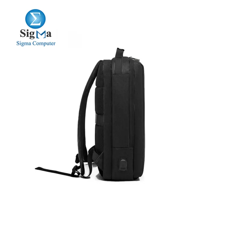 COUGAR-EGY  8000  backpack for men bags for school laptop backpack - waterproof backpack for a 15.6 -inch laptop with a USB port and tow way handle - Black
