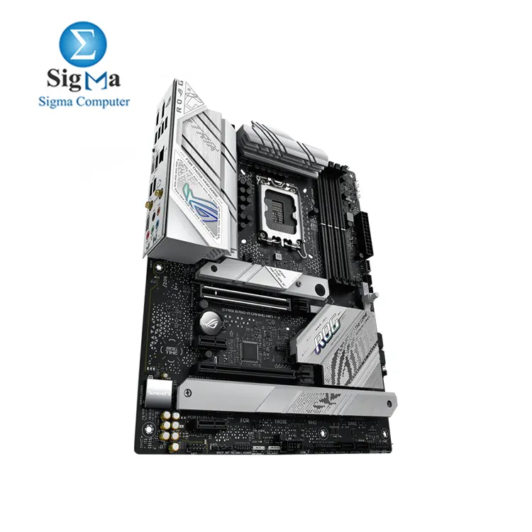  ASUS ROG STRIX B760-A GAMING WIFI Intel LGA1700 support  up to 192GB DDR5  PCIe 5.0 x16  Wi-Fi 6E  2.5Gb Ethernet  3 M.2 slots  and Aura Sync RGB