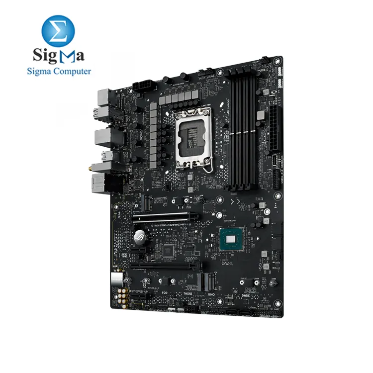  ASUS ROG STRIX B760-A GAMING WIFI Intel LGA1700 support  up to 192GB DDR5  PCIe 5.0 x16  Wi-Fi 6E  2.5Gb Ethernet  3 M.2 slots  and Aura Sync RGB