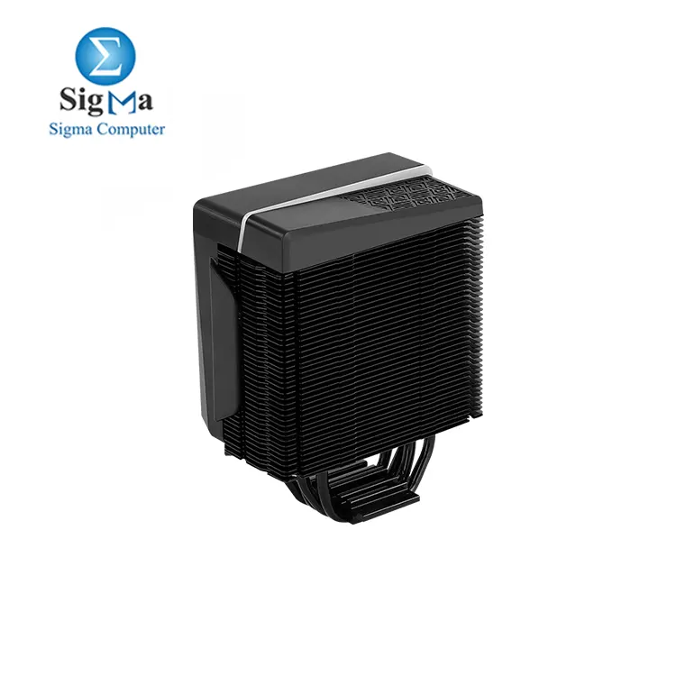 Aerocool Cylon 4F ARGB CPU Air Cooler with 4 heat pipes  120mm ARGB fan  800   1800 RPM   supports up to 145W TDP  and compatible with Intel LGA 1700   AMD AM5 sockets