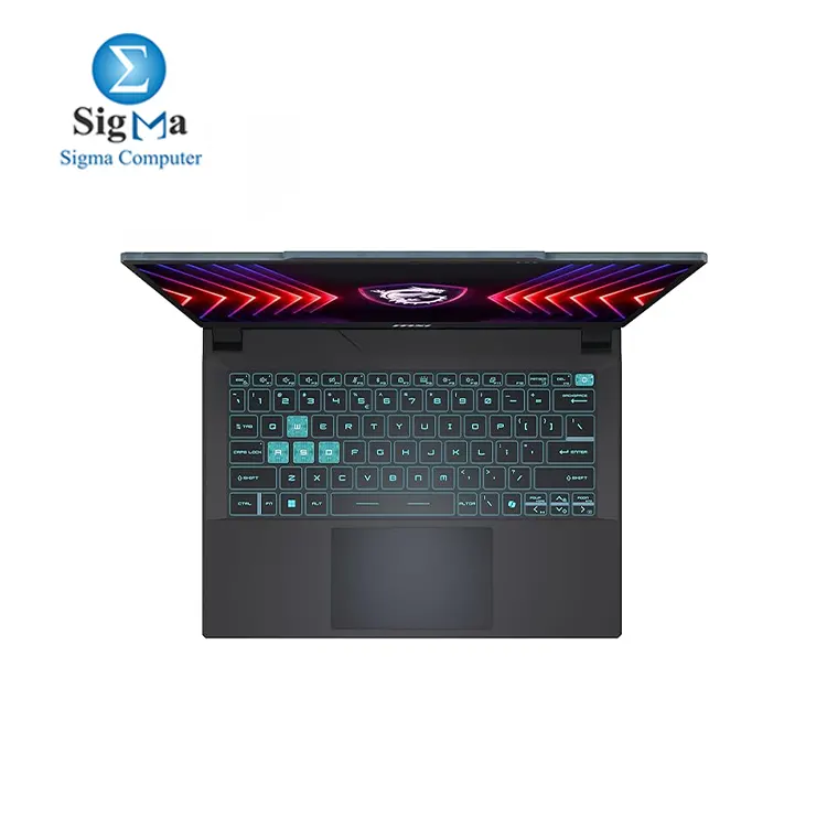 MSI Cyborg15 - A13UDX-1292XAE 15 CPU-Core i5-13420H RAM-16GB 512GB SSDVGA-RTX 3050 6GB DEDICATED 15.6 FHD IPS-Level Panel Screen Wi-Fi BT DOS Color-Black English Keyboard