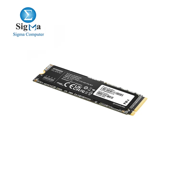 KLEVV CRAS C730 2TB M.2 PCIe 3x4 NVMe Internal Solid State Drive Up to 3 500 MB s DRAM Cache - K02TBM2SP0-C73
