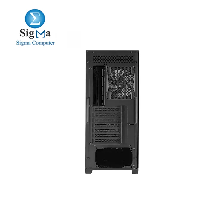 Aerocool Geoflow ARGB Mid Tower case offers a sleek design  extensive cooling options  11 fan slots  360mm liquid cooling   supports high-end GPUs up to 409mm  and features efficient cable management  dust filters  and customizable ARGB lig