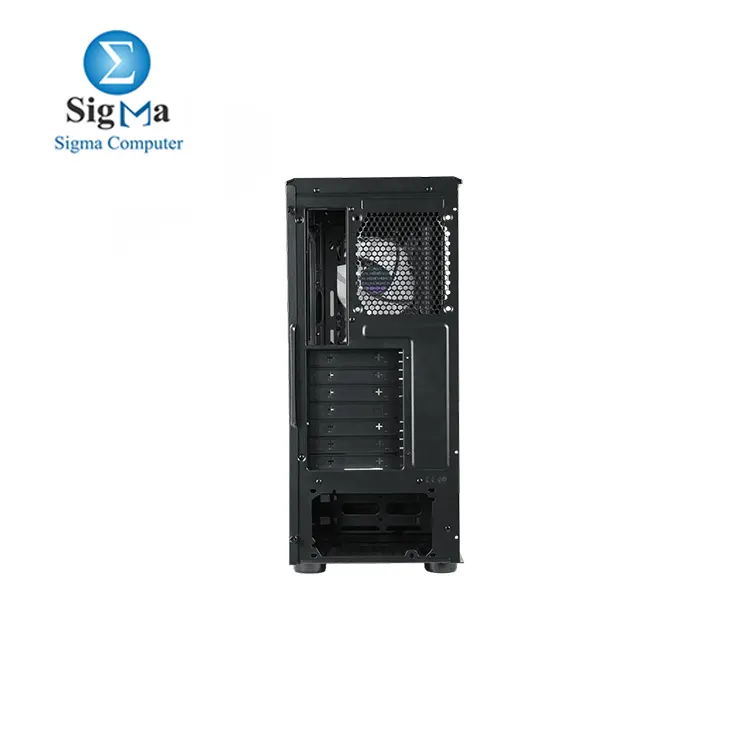 Cooler Master CMP 520 ARGB ATX Mid-Tower - 3 FANS 120mm ARGB, Mesh Geode Front Panel, Versatile Cooling Options, Full Black Coating, Breathable Power Supply Shroud + Elite NEX N600 Power Supply