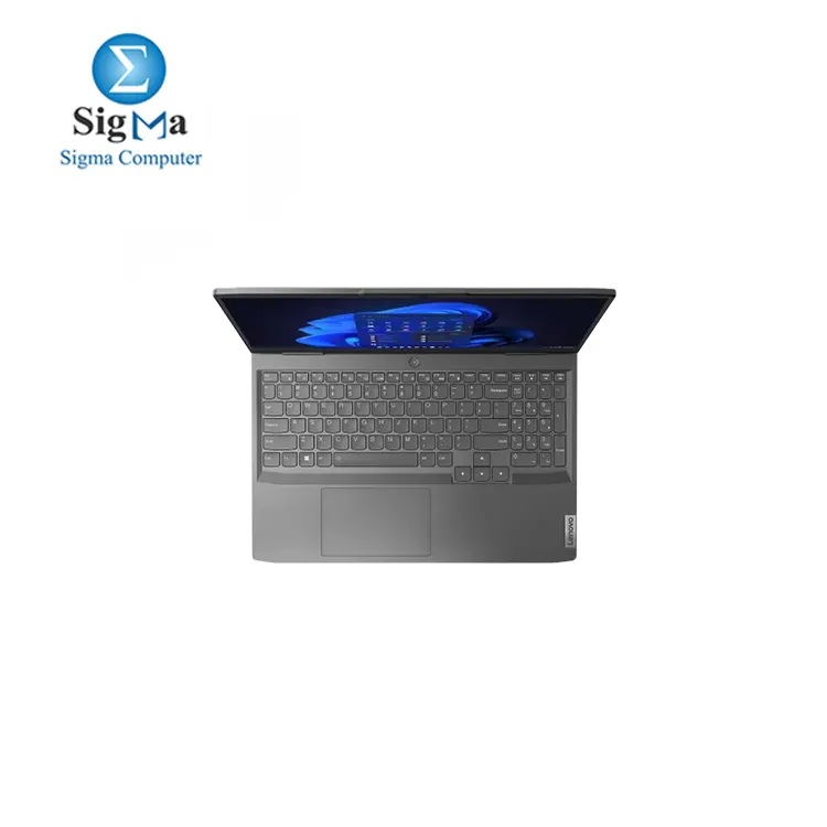 Laptop Lenovo LOQ 15IRH8 with LA1 AI Chip 82XV00SBAX-Intel Core i7-13620H-NVIDIA GeForce RTX 4050 6GB-16GGB DDR5-5200-512GB SSD M.2-15.6 FHD IPS 144Hz-Keyboard White Backlit Arabic-Lenovo® LOQ M100 RGB Mouse