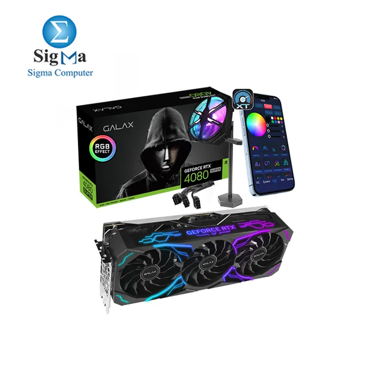 GALAX GeForce RTX 4080 SUPER SG 1-Click OC 16GB GDDR6X 256-bit DP 3 HDMI 2.1 DLSS 3