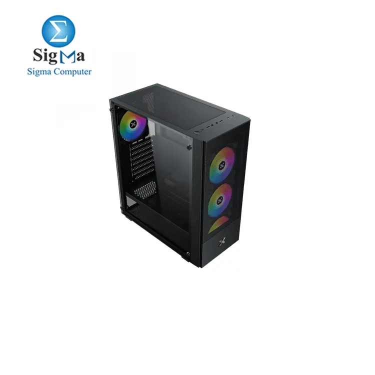XIGMATEK Hero II Air ARGB   X-Power 600W 80  White PSU-Mid Tower Case