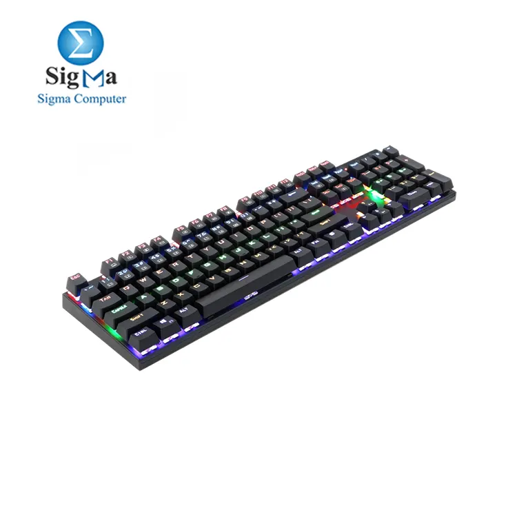 Redragon K565 Rudra Rainbow Mechanical Gaming Keyboard - Brown Switch
