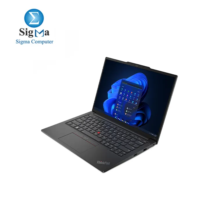 Lenovo ThinkPad E14 21JK000NGR Intel Core i5-1335U - NVIDIA GeForce MX550 2GB - 8GB DDR4-3200Mhz - 512GB SSD M.2 - 14 WUXGA IPS 60Hz