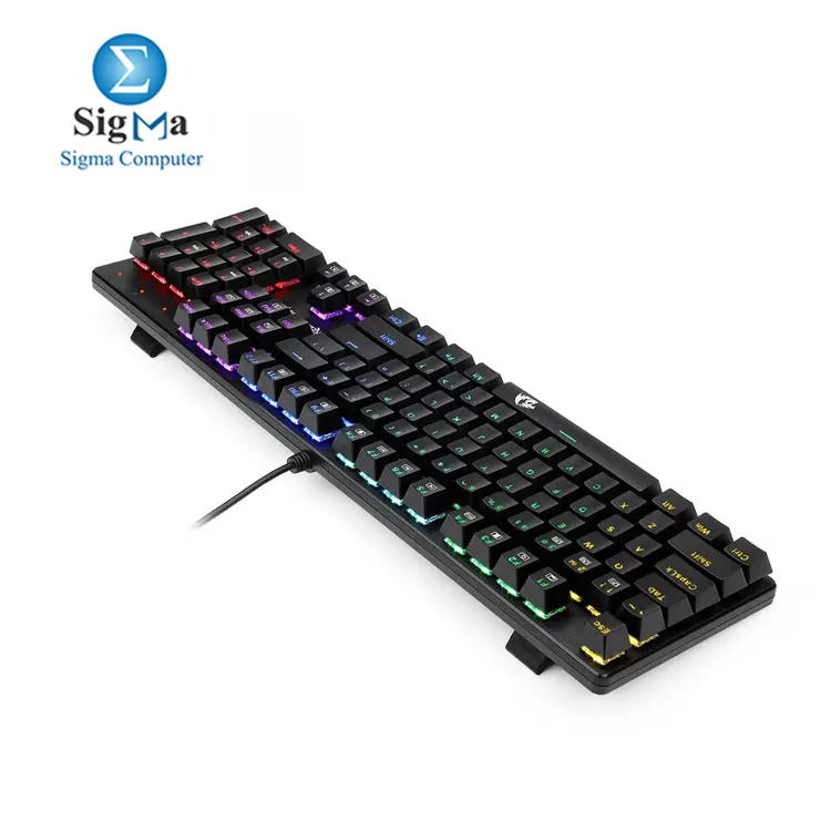 REDRAGON K608 Elite Valheim Mechanical Gaming Keyboard Rainbow Backlight   Blue Switch  104 Keys  Wired   Full Rollover