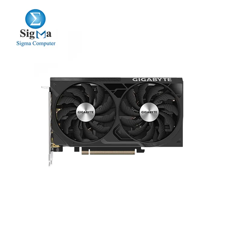 Gigabyte NVIDIA GeForce RTX 4060 Ti WINDFORCE OC Graphics Card - 8GB GDDR6  128-bit  PCI-E 4.0  2550MHz Core Clock  2X DP 1.4  2X HDMI 2.1a  NVIDIA DLSS 3