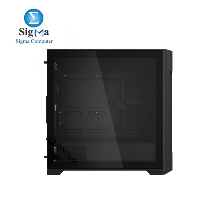 GIGABYTE C102 GLASS Mid-tower case with tempered glass  supports Mini ITX Micro ATX  410mm GPUs  165mm CPU coolers  360mm radiators  2x USB 3.0  and dust filters