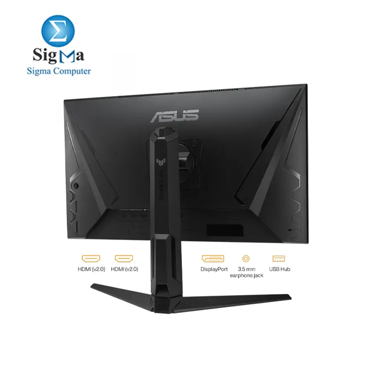 ASUS TUF Gaming VG27AQML1A Gaming Monitor     27-inch  QHD 2560x1440   Overclock to 260Hz  native 240Hz   ELMB Sync  Freesync Premium     1ms  GTG   Variable Overdrive 100  sRGB  DisplayHDR    400