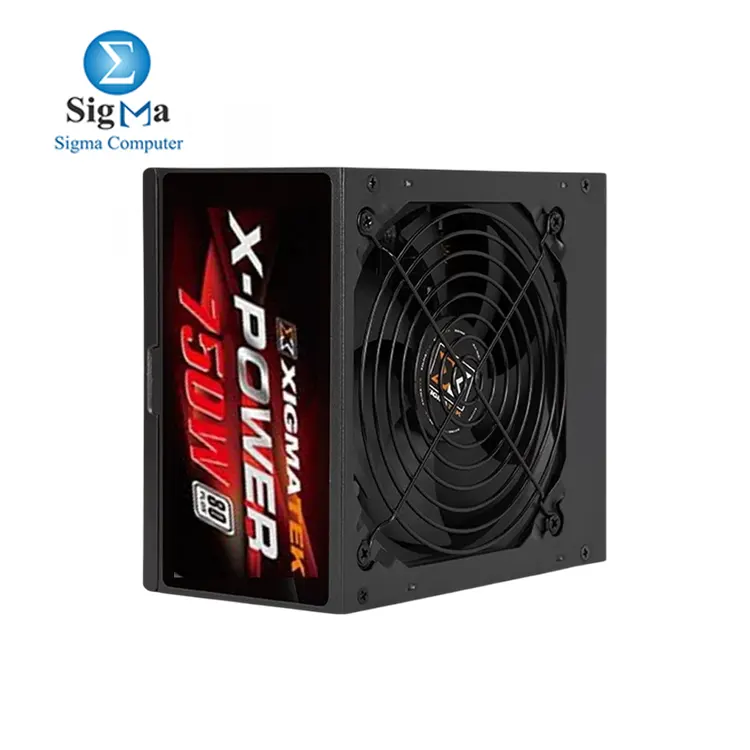 XIGMATEK HERO II AIR 4 FAN ARGB MID TOWER Case And X-POWER 750W 80 WHITE