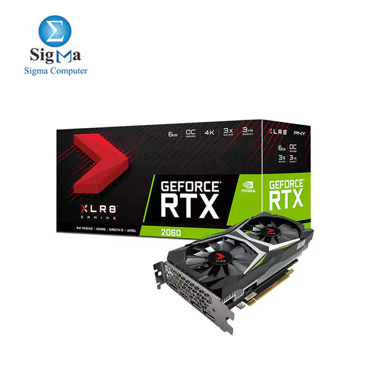 PNY GeForce RTX 2060 6GB XLR8 Gaming Overclocked Edition PNY GeForce RTX 2060 6GB XLR8 Gaming Overclocked Edition