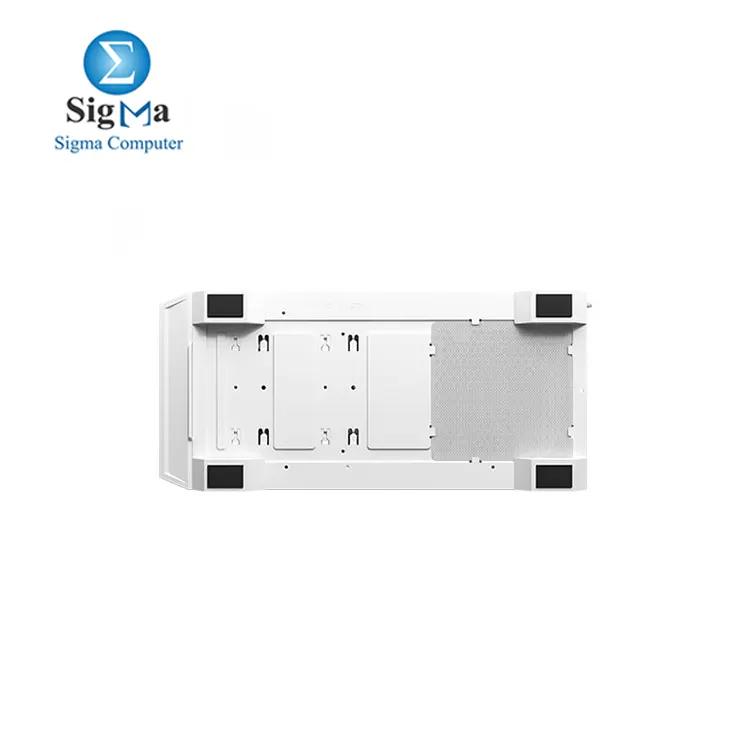 ANTEC NX416L White  High Airflow Mesh Front Panel  2 x 160mm   1 x 120mm ARGB Fans Included  Type-C  Tempered Glass Hinge Side Panel  Up to 11 Fans  360mm Radiator Support  Mid-Tower ATX Gaming Case