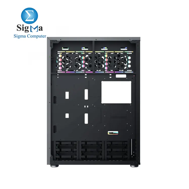 XIGMATEK Elysium II Full Tower Supports EEB EATX motherboards  up to 16 fans  480mm radiators  dual PSU  and 460mm GPUs.