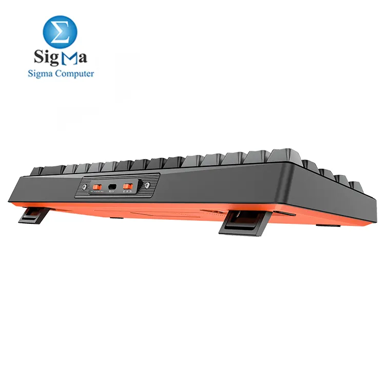 Meetion MK12 65  RGB Arabic Triple Mode Wireless And Bluetooth Mechanical Keyboard