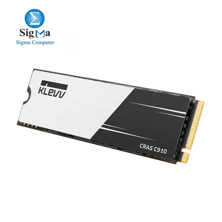KLEVV CRAS C910 500GB M.2 NVMe PCIe Gen4x4 Internal SSD up to R5000MB s W3700MB s