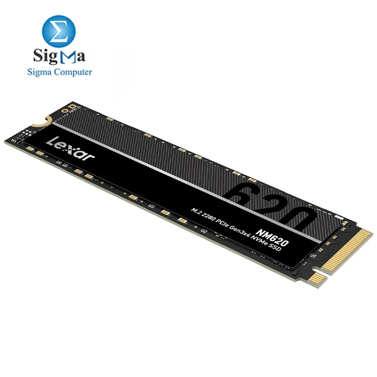 Lexar NM620 1TB SSD  M.2 2280 PCIe Gen3x4 NVMe 1.4 Internal SSD  Up to 3500MB s Read  3000MB s Write - LNM620X001T