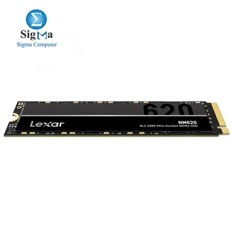 Lexar NM620 1TB SSD  M.2 2280 PCIe Gen3x4 NVMe 1.4 Internal SSD  Up to 3500MB s Read  3000MB s Write - LNM620X001T