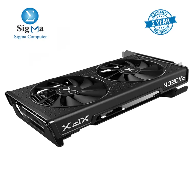 XFX SPEEDSTER SWFT 210 RX 6650 XT – 8GB GDDR6, 2635 MHz Boost Clock, 2048 Stream Processors, PCI-E 4.0, Dual-Fan, 3x DP 1.4, 1x HDMI 2.1, 1x 8-Pin, 500W PSU Required