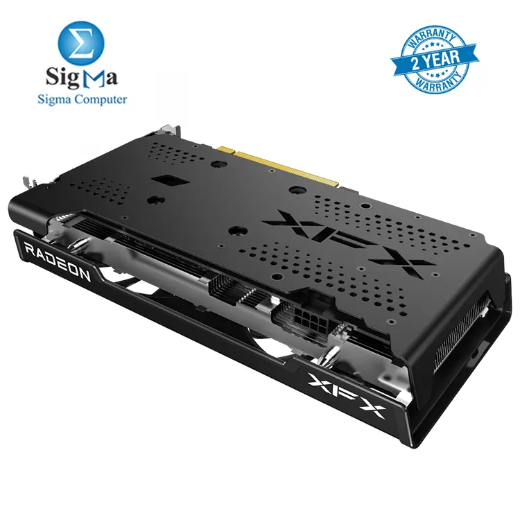 XFX SPEEDSTER SWFT 210 RX 6650 XT – 8GB GDDR6, 2635 MHz Boost Clock, 2048 Stream Processors, PCI-E 4.0, Dual-Fan, 3x DP 1.4, 1x HDMI 2.1, 1x 8-Pin, 500W PSU Required