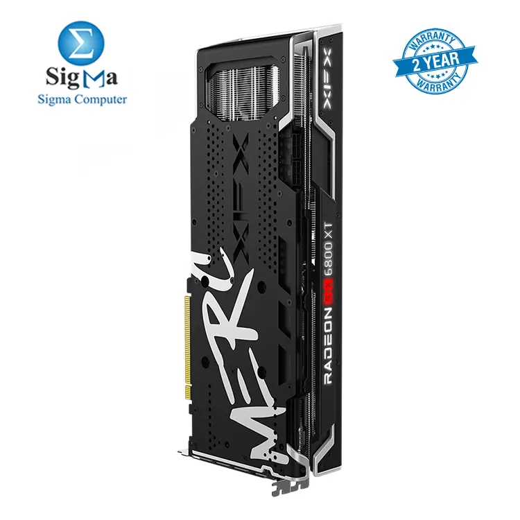 XFX Speedster MERC 319 AMD Radeon RX 6800 XT features 16GB GDDR6 memory  4608 stream processors  PCI-E 4.0  clock speeds up to 2250 MHz  triple-fan cooling  and support for AMD RDNA    2  raytracing