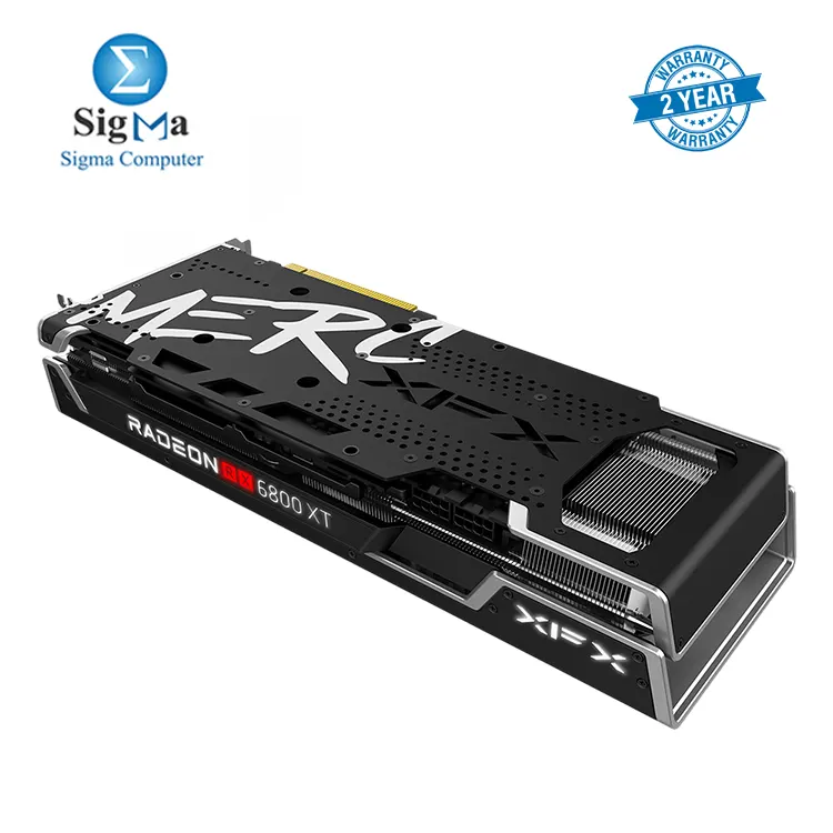 XFX Speedster MERC 319 AMD Radeon RX 6800 XT features 16GB GDDR6 memory  4608 stream processors  PCI-E 4.0  clock speeds up to 2250 MHz  triple-fan cooling  and support for AMD RDNA    2  raytracing