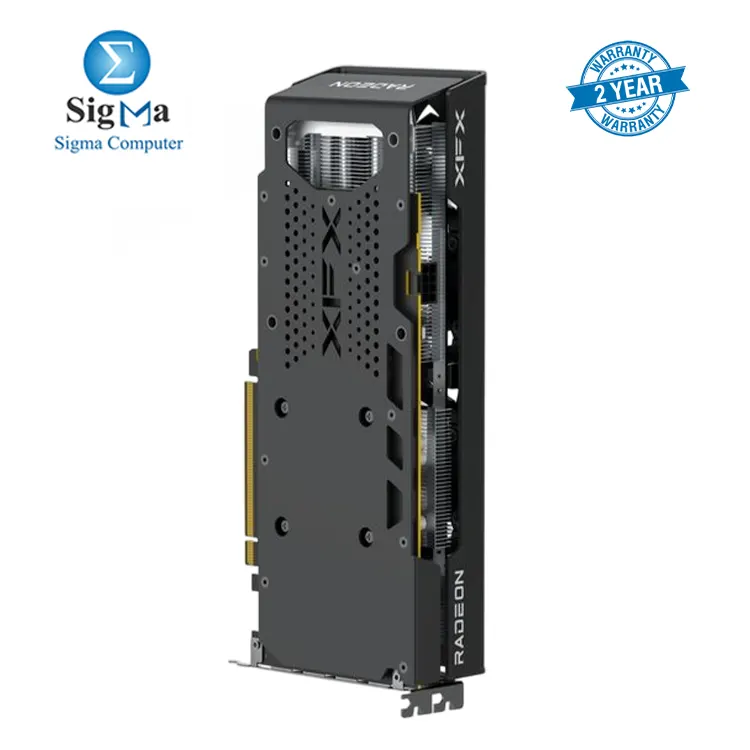XFX SPEEDSTER QICK 308 AMD Radeon™ RX 7600 features 8GB GDDR6, 2048 stream processors, 3x DisplayPort 2.1, 1x HDMI 2.1, up to 2755 MHz boost clock, and supports AMD RDNA