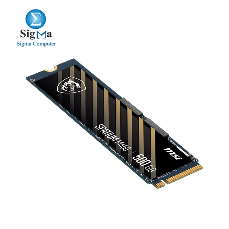 SPATIUM M450 500GB, PCIe 4.0 NVMe, up to 3600MB/s read, 2300MB/s write, PHISON E19T, 3D NAND, M.2 2280, 300TBW