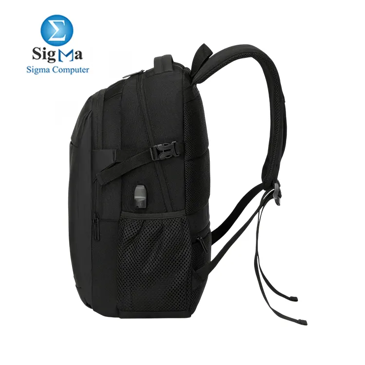 Rahala RAL 2300 Backpack     15.6    laptop protection  water-resistant  lightweight  USB charging  smart storage  and anti-theft pocket.
