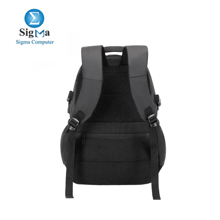 Rahala RAL 2204 Backpack  Ergonomic design  padded 15.6  laptop compartment  seven spacious compartments  built-in USB port  and water-resistant material