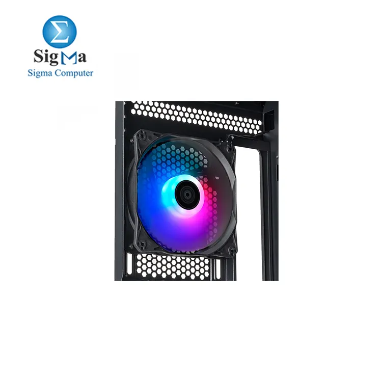 SilverStone FARA 514X ATX Mid-Tower Chassis with Four 120mm ARGB Fans  Dual 360mm Radiator Support  High Airflow Mesh Panel  394mm GPU Support  USB-C I O  and High-Capacity Design