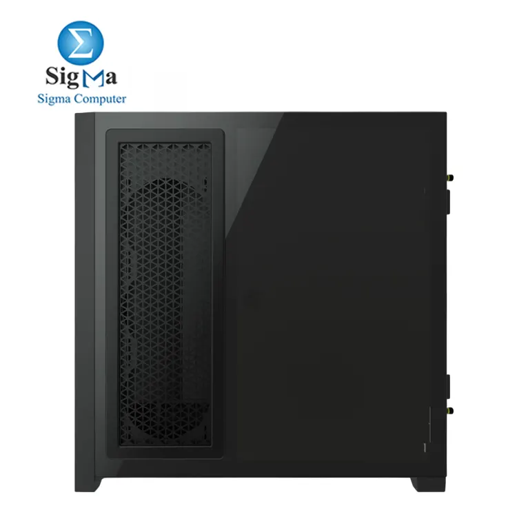 CORSAIR iCUE 5000X RGB Black Mid-Tower ATX Case     Supports ATX E-ATX  GPUs up to 400mm  CPU coolers up to 170mm  3x pre-installed iCUE RGB fans  up to 10x 120mm fans  360mm radiator support  2x 3.5      4x 2.5    drive bays  and USB 3.1 Type-C 
