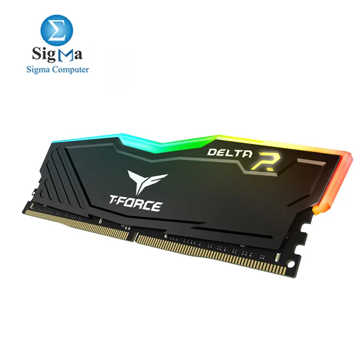 Team T-Force Delta RGB DDR4 8GB 3200MHz CL16  1.35V  aluminum heat spreader  120   RGB lighting  XMP 2.0