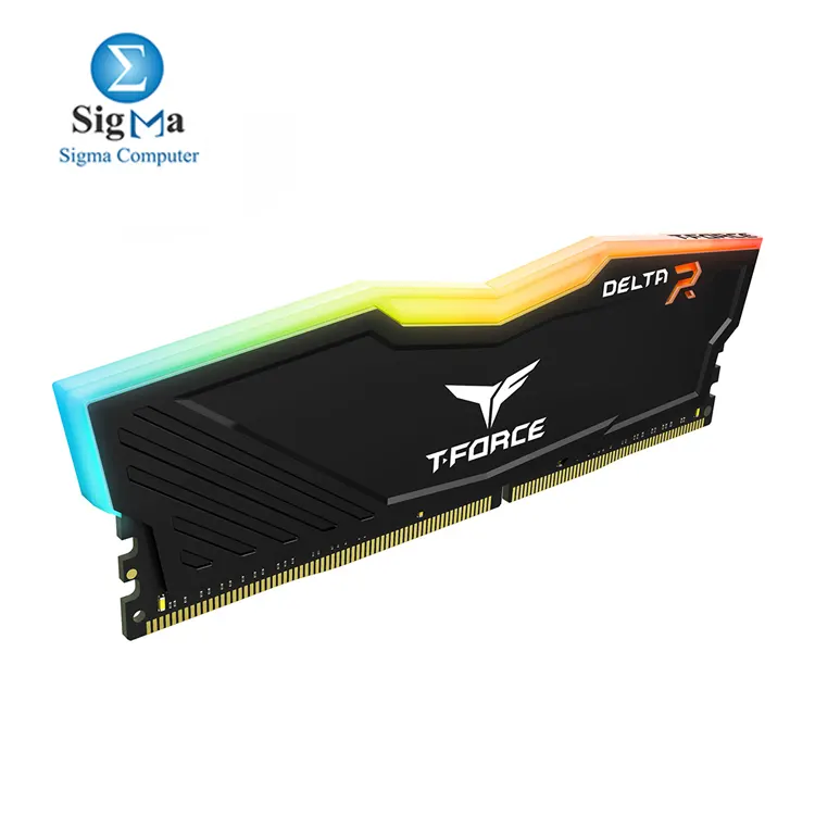Team T-Force Delta RGB DDR4 8GB 3200MHz CL16  1.35V  aluminum heat spreader  120   RGB lighting  XMP 2.0