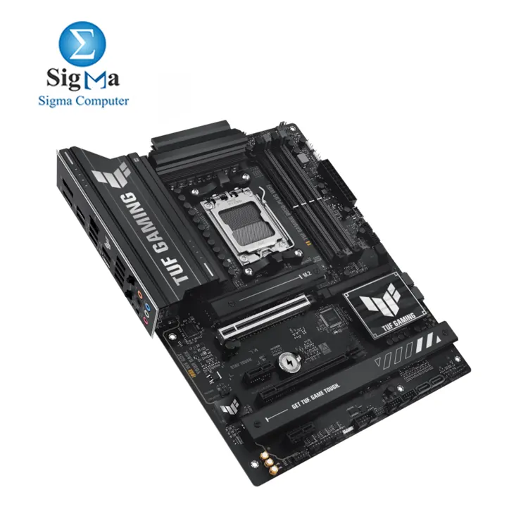 ASUS TUF GAMING B850-PLUS WIFI  AMD B850  AM5  DDR5 256GB 8000 MT s  PCIe 5.0 x16  3x M.2  4x SATA  Wi-Fi 7  2.5Gb LAN  USB-C 20Gbps  Realtek ALC1220P Audio