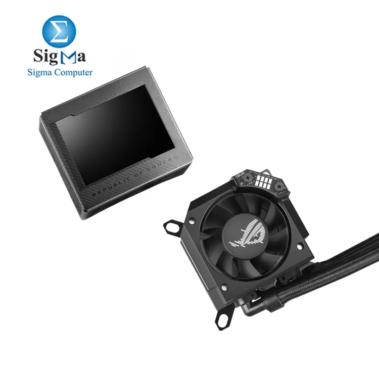 ASUS ROG Ryujin III 360 ARGB features a 3.5 full-color LCD  8th Gen Asetek pump  embedded Axial-tech fan for VRM cooling  magnetic daisy-chainable ARGB fans  and extensive Intel and AMD compatibility with a 3-year warranty
