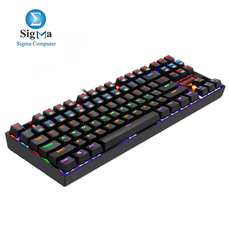 Redragon K552 KUMARA Red Switch RAINBOW LED Mechanical Gaming Keyboard