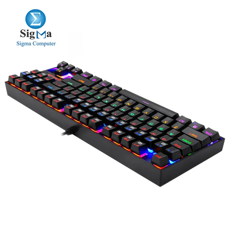 Redragon K552 KUMARA Red Switch RAINBOW LED Mechanical Gaming Keyboard