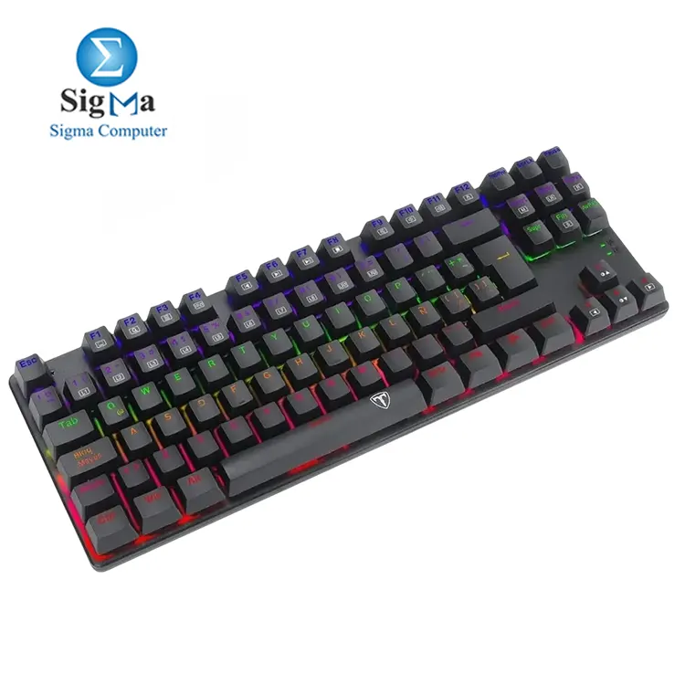 T-DAGGER Bora T-TGK313 Brown Switch RAINBOW LED Mechanical Gaming Keyboard
