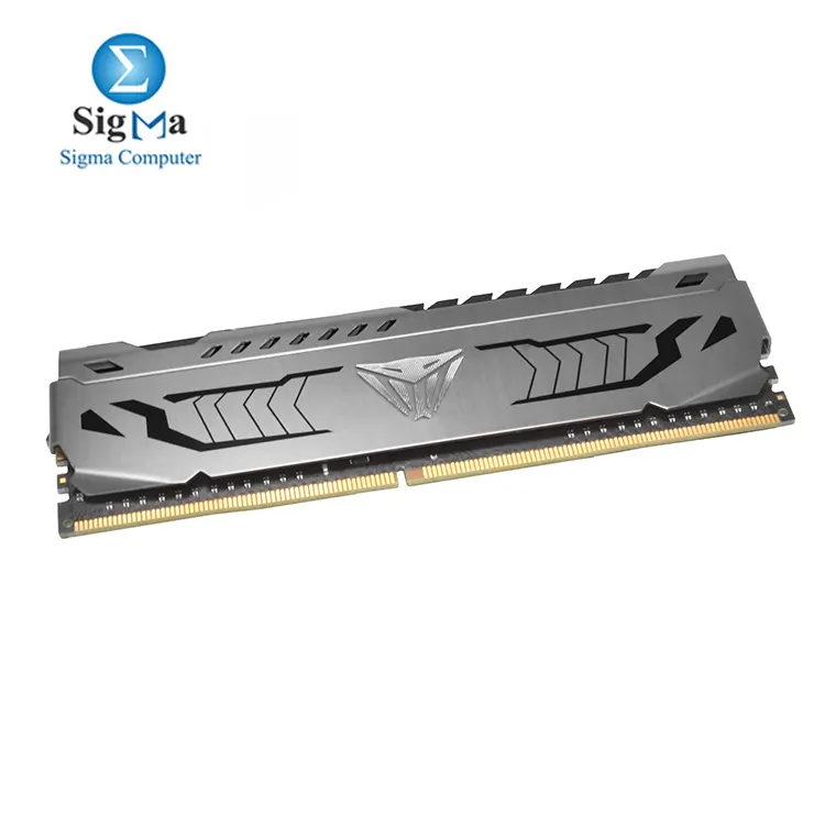Patriot Viper Steel PVS48G320C6     8GB DDR4 3200MHz CL16  1.35V  XMP 2.0  Gunmetal Heatspreader  Compatible with Intel   AMD