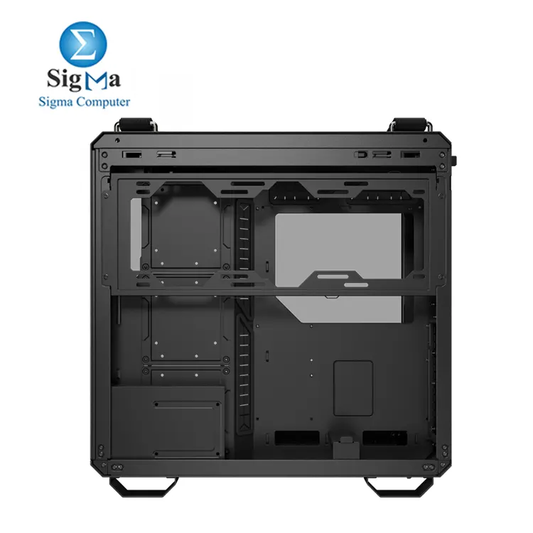 ASUS TUF Gaming GT502 Horizon Black     Mid Tower case with ATX support  360mm radiator  400mm GPU clearance  tempered glass  USB-C  and full dust filters