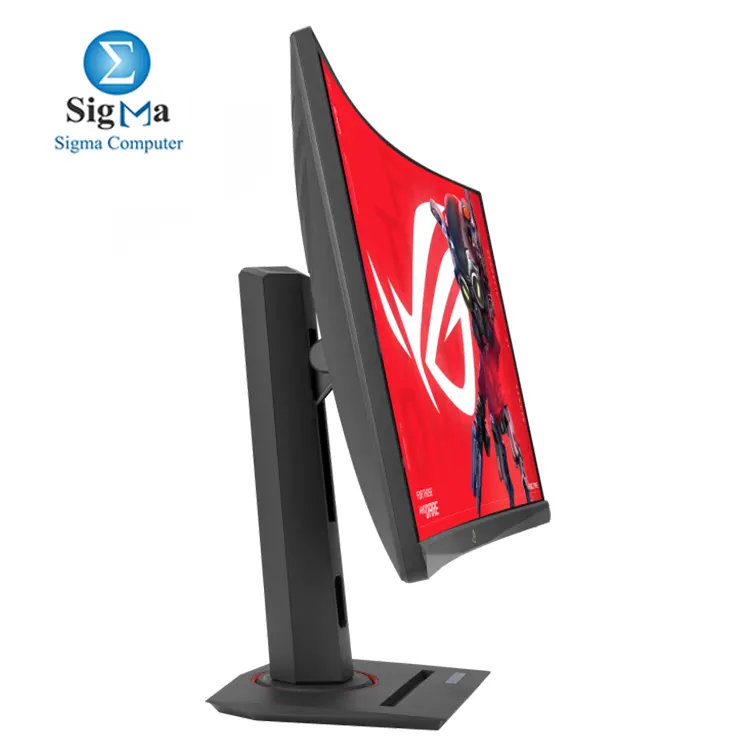ROG Strix XG27WCS 27 WQHD 180Hz curved gaming monitor with 1ms GTG  ELMB Sync  FreeSync  USB-C  HDR10  and 95  DCI-P3 color.