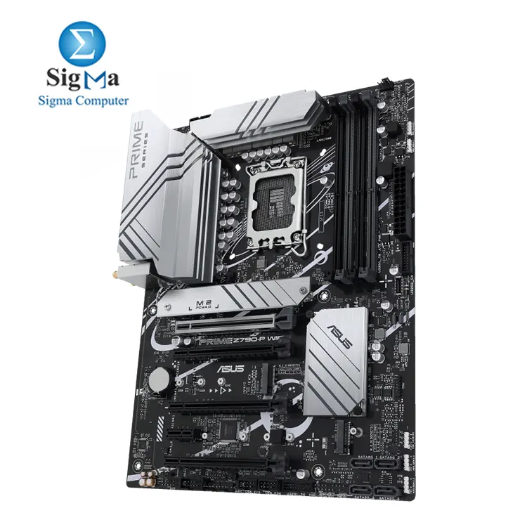 ASUS PRIME Z790-P WIFI     LGA1700  DDR5 up to 192GB  PCIe 5.0  3x M.2  Wi-Fi 6  2.5Gb LAN  USB-C  Aura Sync RGB.