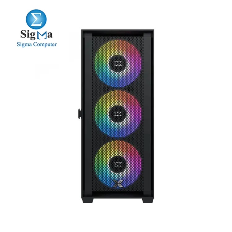 XIGMATEK ANUBIS PRO 4FX     E-ATX case with support for 420mm GPUs  360mm radiators  4 pre-installed fans