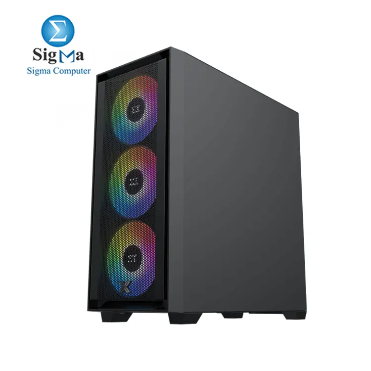 XIGMATEK ANUBIS PRO 4FX     E-ATX case with support for 420mm GPUs  360mm radiators  4 pre-installed fans