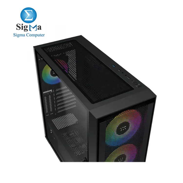 XIGMATEK ANUBIS PRO 4FX     E-ATX case with support for 420mm GPUs  360mm radiators  4 pre-installed fans
